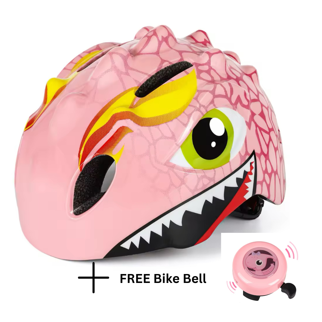 "Kids and toddlers bike and scooter helmet designed for ages 3-8years 