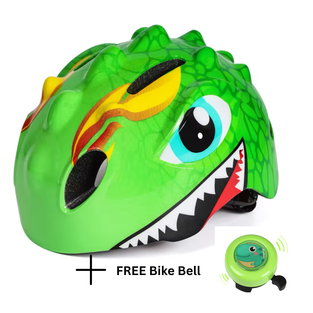 "Kids and toddlers bike and scooter helmet designed for ages 3-8years 